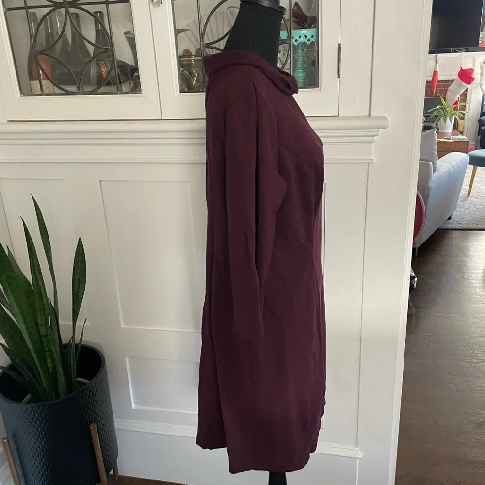 Maroon Talbots dress - Picture 4 of 6